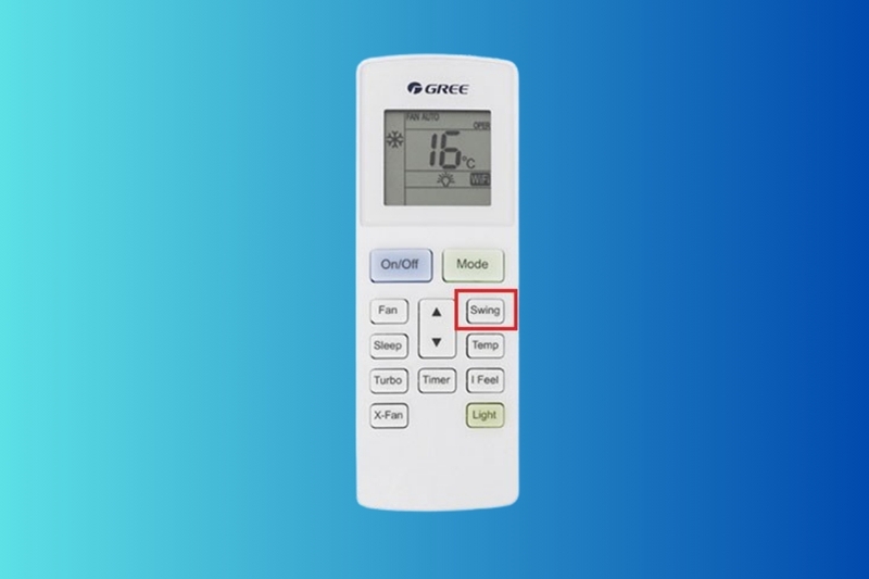remote máy lạnh Gree hình 5