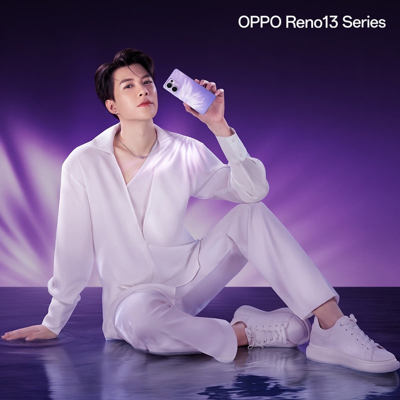 Bộ ảnh "Siêu phẩm gặp Cực phẩm" của Reno13 và bộ đôi Anh trai Atus RHYDER (ảnh 1)