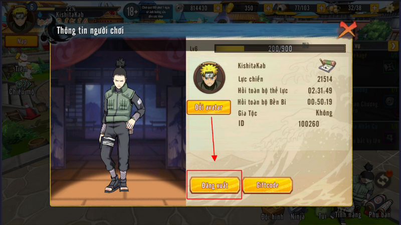 Quyết định tiếp tục hoặc Reroll lại