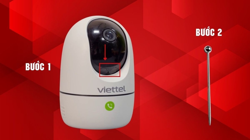 Reset camera Viettel 2