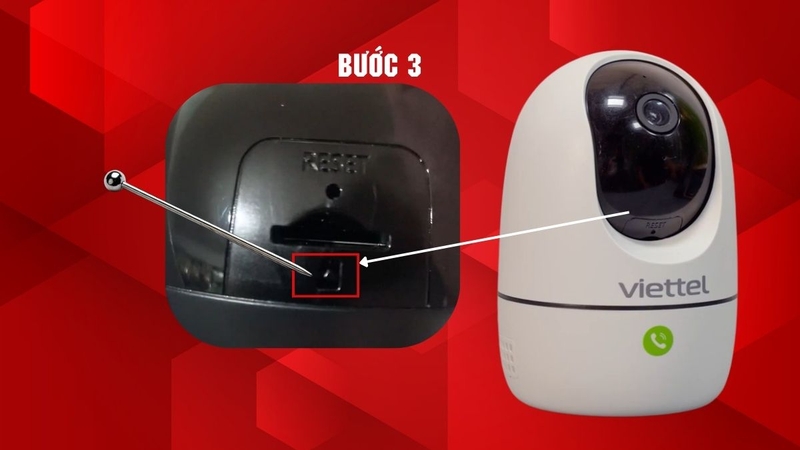 Reset camera Viettel 3