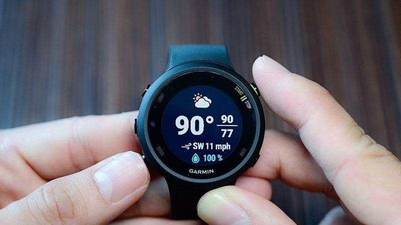 reset đồng hồ garmin 2
