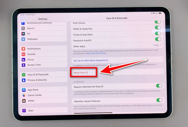 Reset Face ID iPad Pro - 06