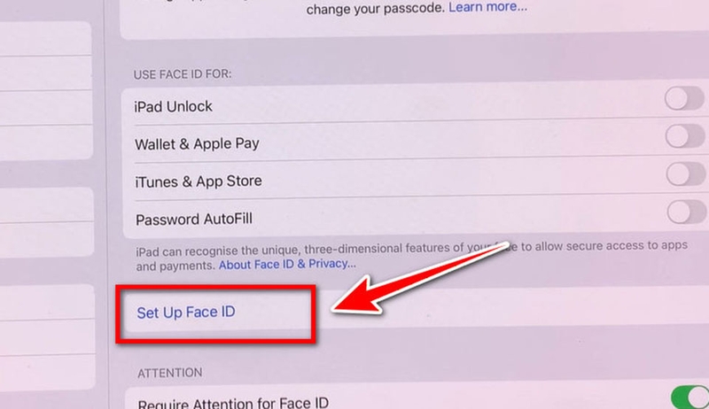 Reset Face ID iPad Pro - 07