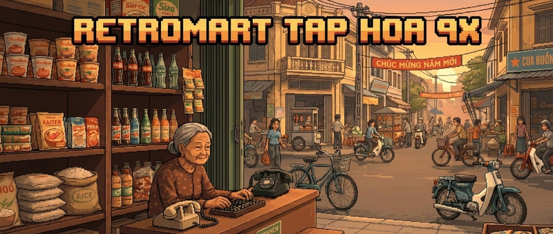 RetroMart - Tạp hoá thời 9x