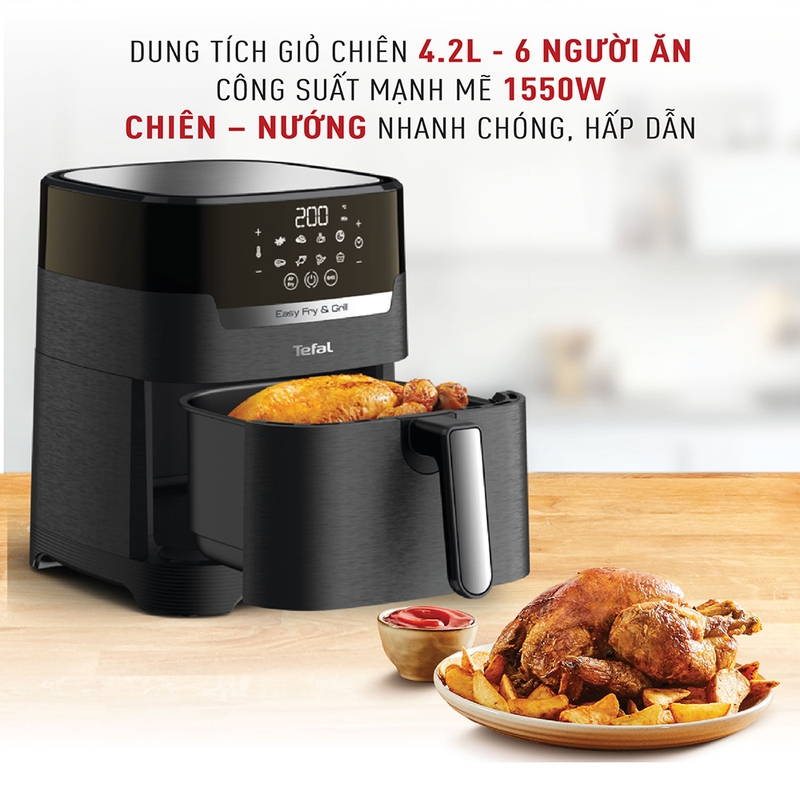 Review nồi chiên không dầu Tefal ảnh 14