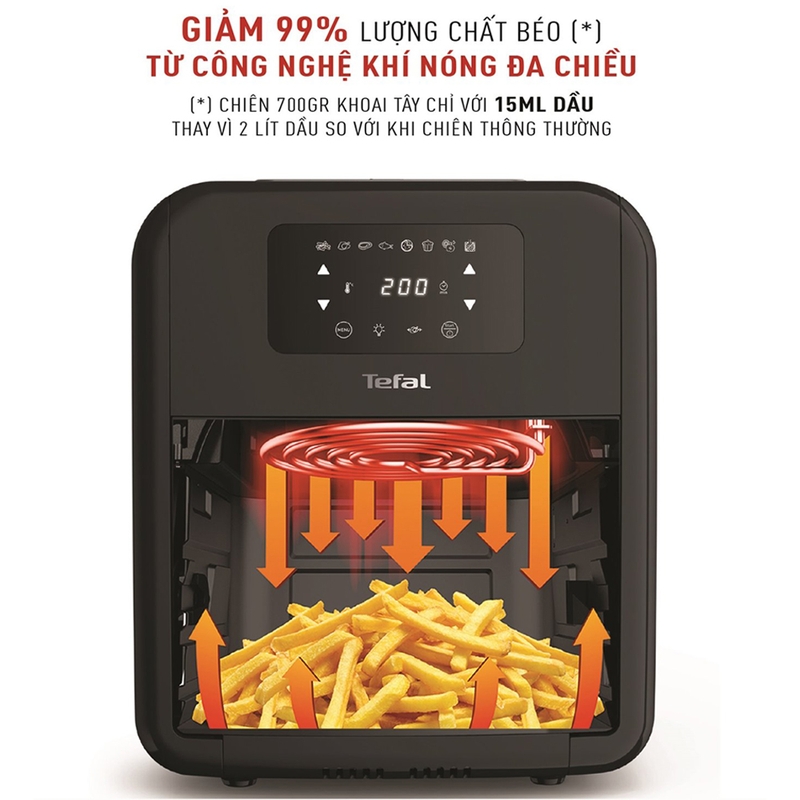 Review nồi chiên không dầu Tefal ảnh 1
