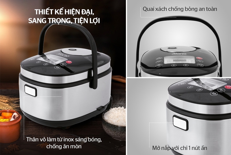 Review nồi cơm điện nấu cơm ngon 11