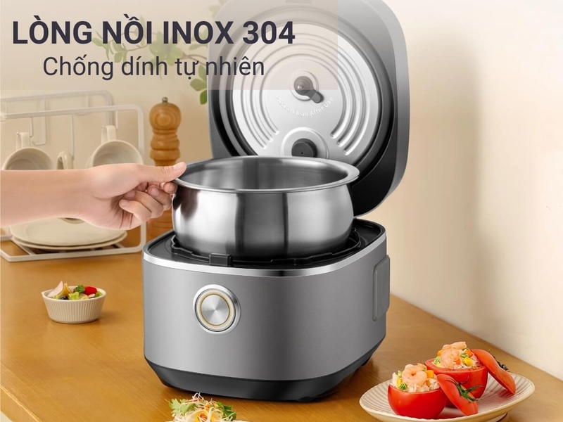 Review nồi cơm điện nấu cơm ngon 2