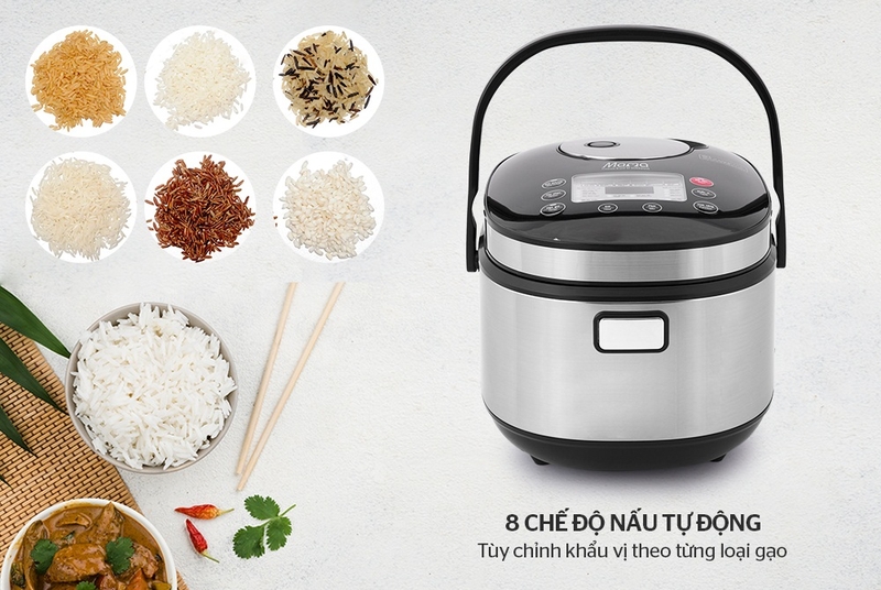 Review nồi cơm điện nấu cơm ngon 7