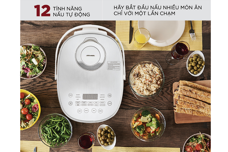 Review nồi cơm điện nấu cơm ngon 9