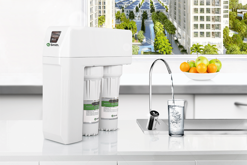  Máy lọc nước RO A.O. Smith 2 lõi R400E mang đến nguồn nước sạch an toàn sức khỏe