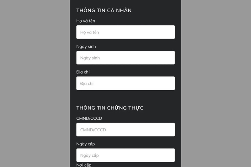 Roblox VNG bắt xác thực CCCD 9
