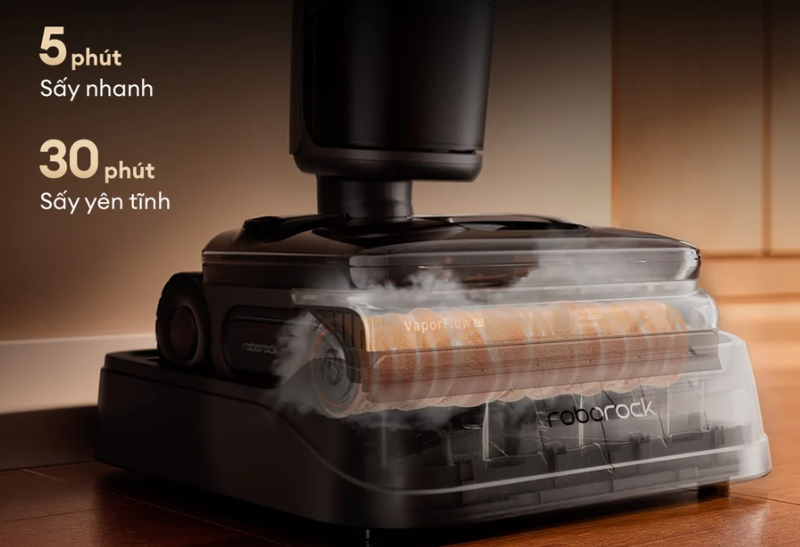 Máy hút bụi lau nhà không dây Roborock F25 Pro Steam Gen 2 Combo - hình 10