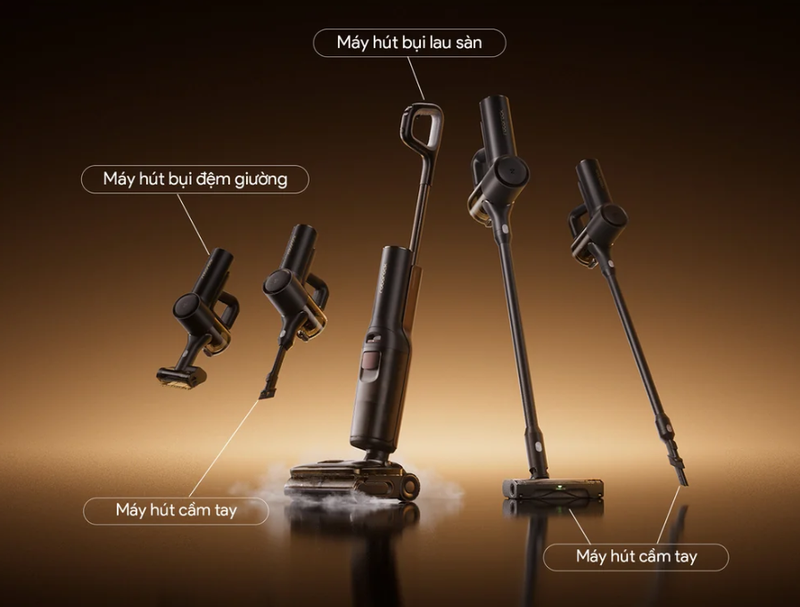 Máy hút bụi lau nhà không dây Roborock F25 Pro Steam Gen 2 Combo - hình 1