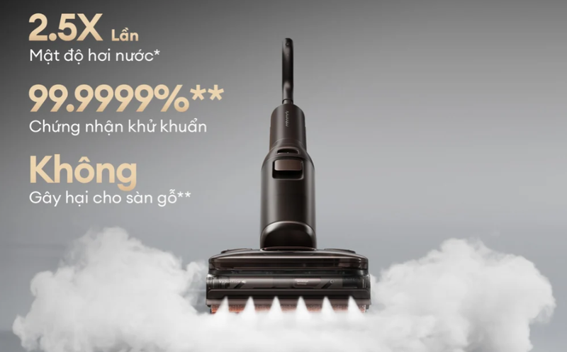 Máy hút bụi lau nhà không dây Roborock F25 Pro Steam Gen 2 Combo - hình 2