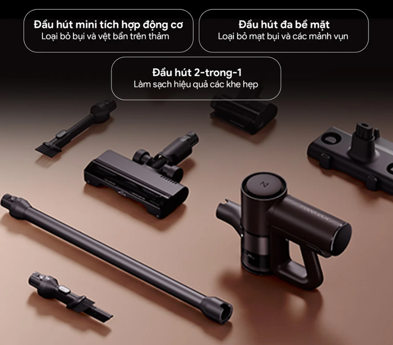Máy hút bụi lau nhà không dây Roborock F25 Pro Steam Gen 2 Combo - hình 8