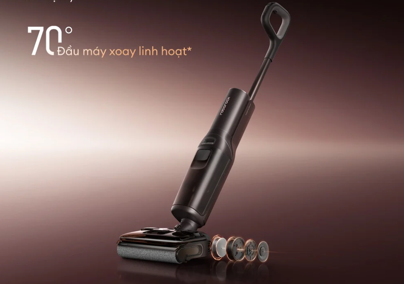 Máy hút bụi lau nhà không dây Roborock F25 Pro Turbo - hình 7
