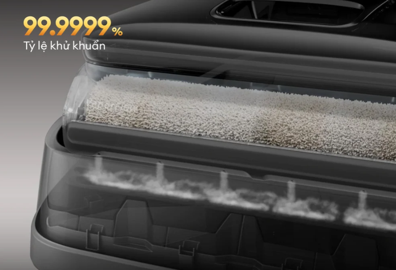 Máy hút bụi lau nhà không dây Roborock F25 Steam - hình 10