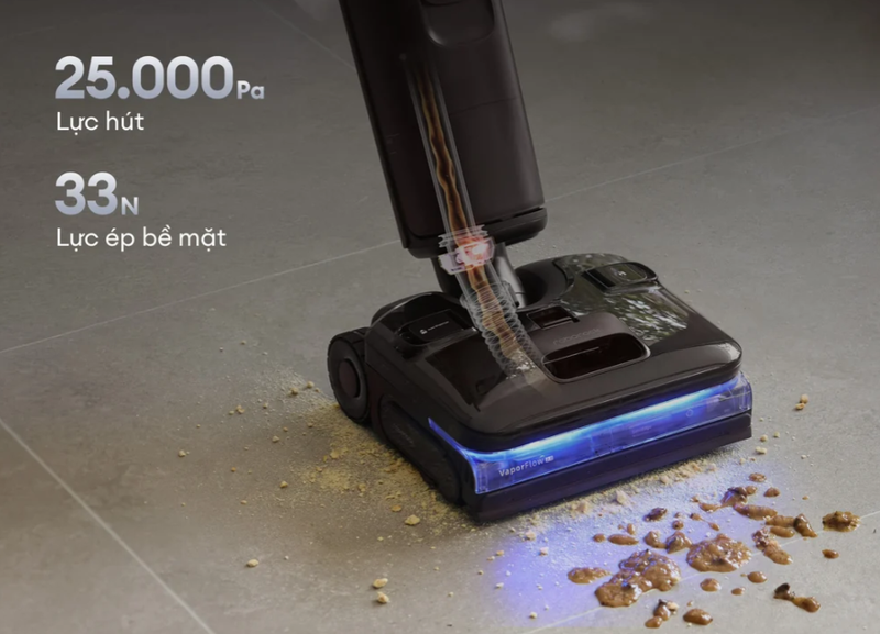 Máy hút bụi lau nhà không dây Roborock F25 Ultra Steam Gen 2 - hình 3