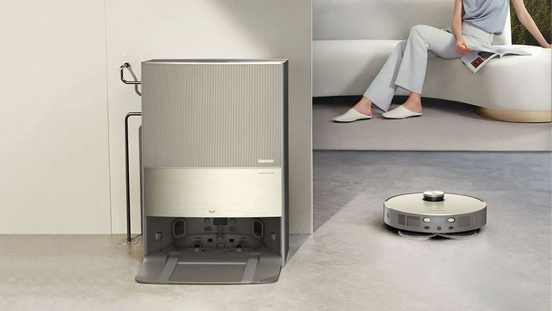 robot hút bụi lau nhà hình 8