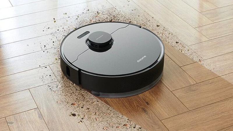 robot hút bụi lau nhà để lại vệt nước 1