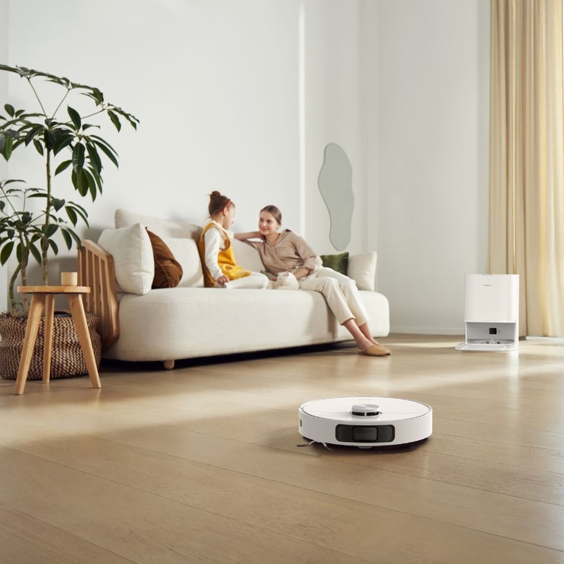 Dreame L10 Prime tự vệ sinh giẻ tự động