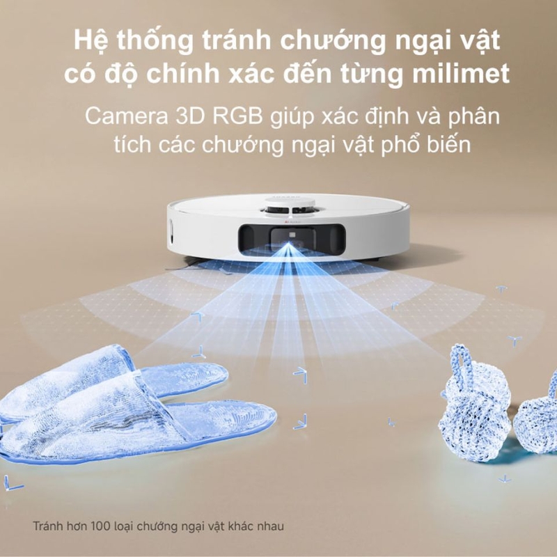 Hệ thống tránh chướng ngại vật thông minh trên Dreame L30s Ultra