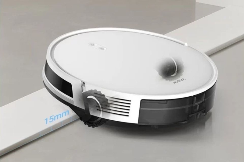 Robot hút bụi lau nhà Dreame Mova E10 vượt gờ dễ dàng