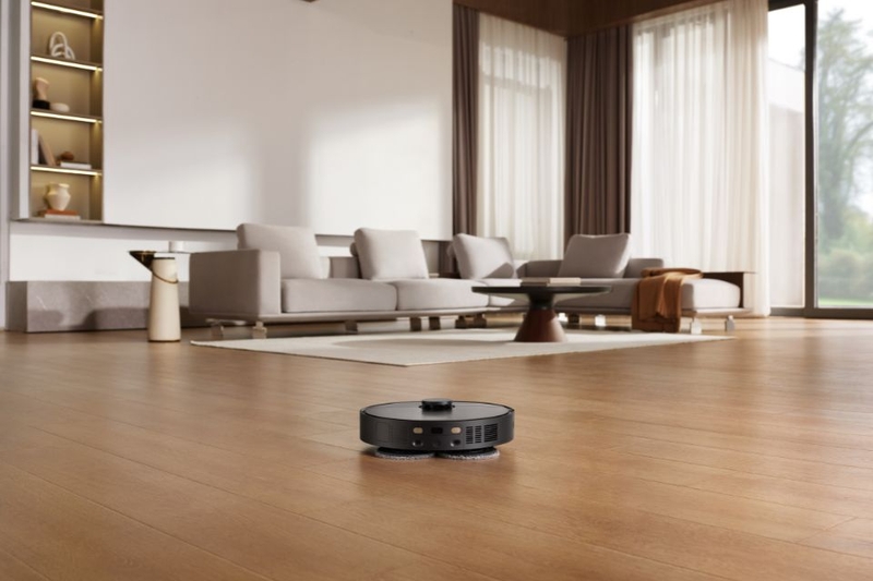 Dreame X40 Ultra với công nghệ AI giúp tự động nâng hạ chổi