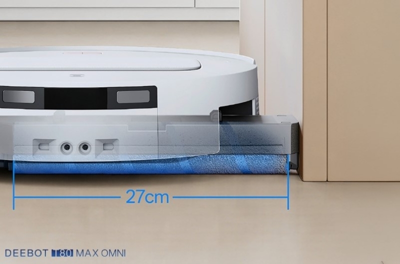 Robot hút bụi lau nhà Ecovacs T80 Max Omni - hình 4