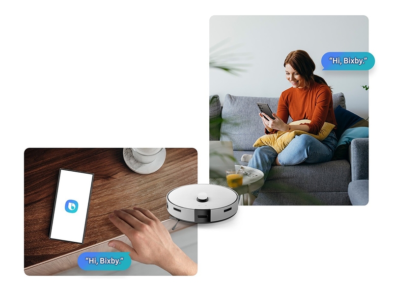 Robot hút bụi lau nhà Samsung VR7MD96514G/SV (hình 10)