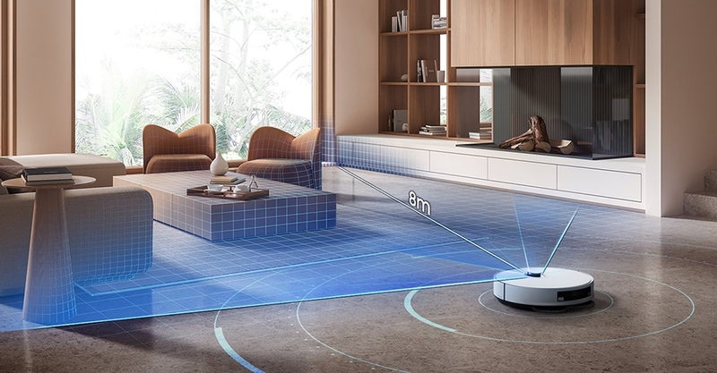 Robot hút bụi lau nhà Samsung VR7MD96514G/SV (hình 8)