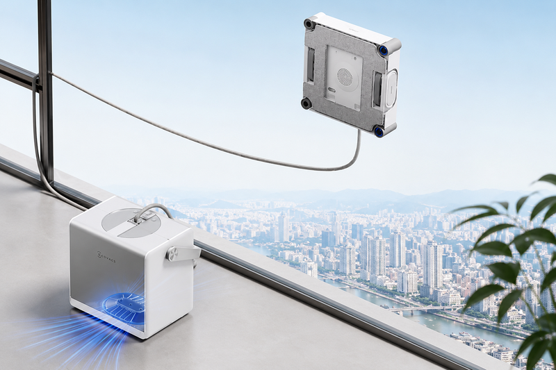 Robot lau kính Ecovacs W2S Omni - hình 10