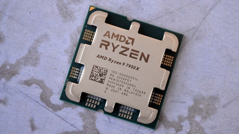Ryzen 9 7950x là bộ xử lý của nhà AMD được ra mắt từ tháng 9 năm 2022
