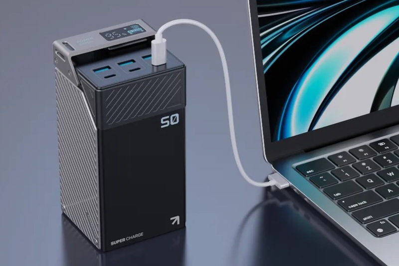 Sạc dự phòng 50000mAh sạc được mấy lần 6