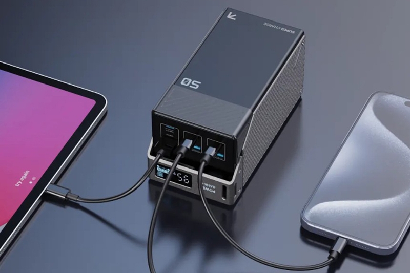 Sạc dự phòng 50000mAh sạc được mấy lần 3
