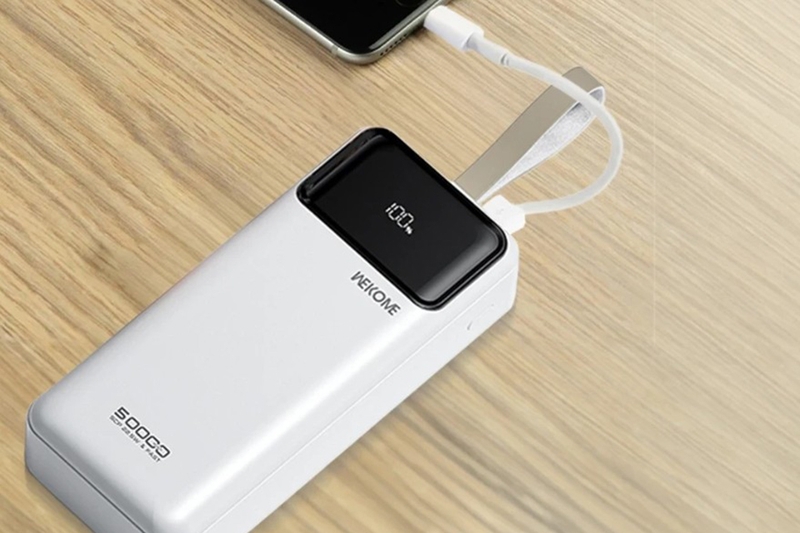 Sạc dự phòng 50000mAh sạc được mấy lần 2