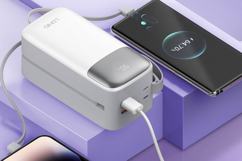 Sạc dự phòng 50000mAh sạc được mấy lần 5