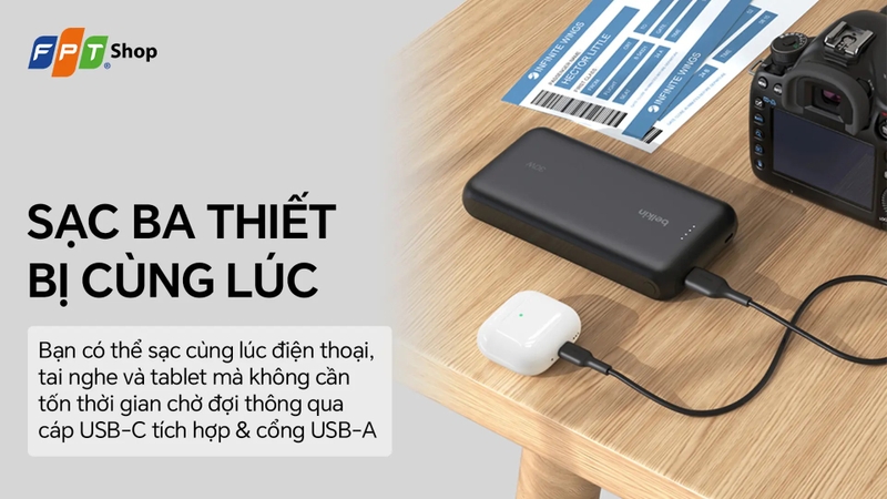 Giới thiệu thương hiệu sạc dự phòng Belkin