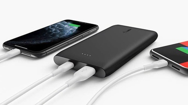 Dung lượng pin lớn, sạc nhiều thiết bị cùng lúc