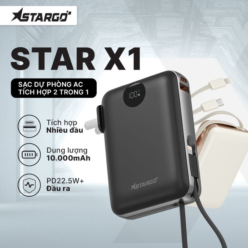10000mah stargo star x1 225w