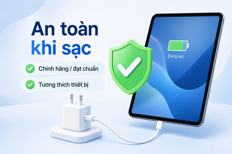 sạc iPhone có dùng được cho iPad ảnh 4