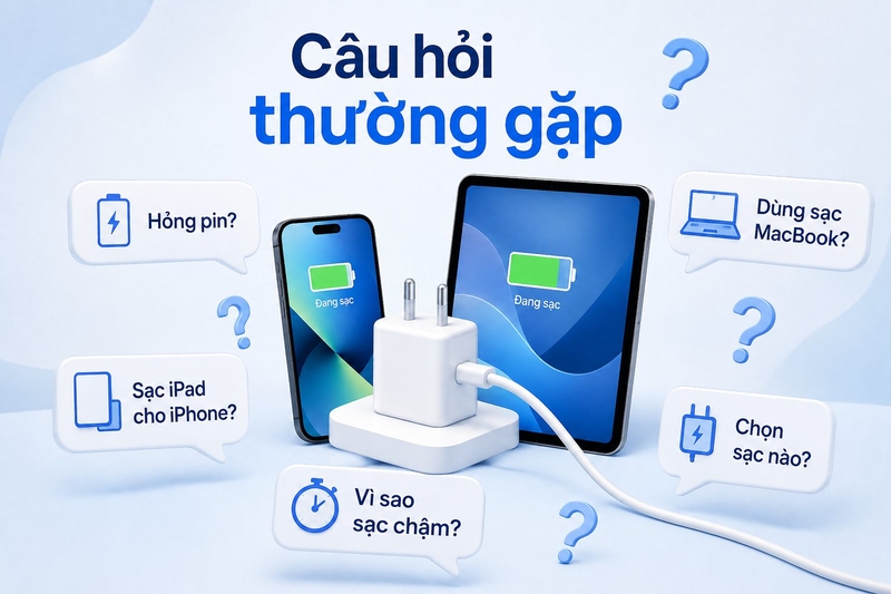 sạc iPhone có dùng được cho iPad ảnh 7