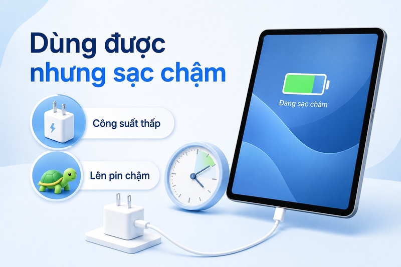 sạc iPhone có dùng được cho iPad ảnh 8