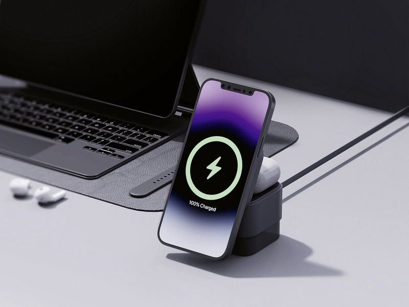 magpro 2 in 1 magnetic wireless charger