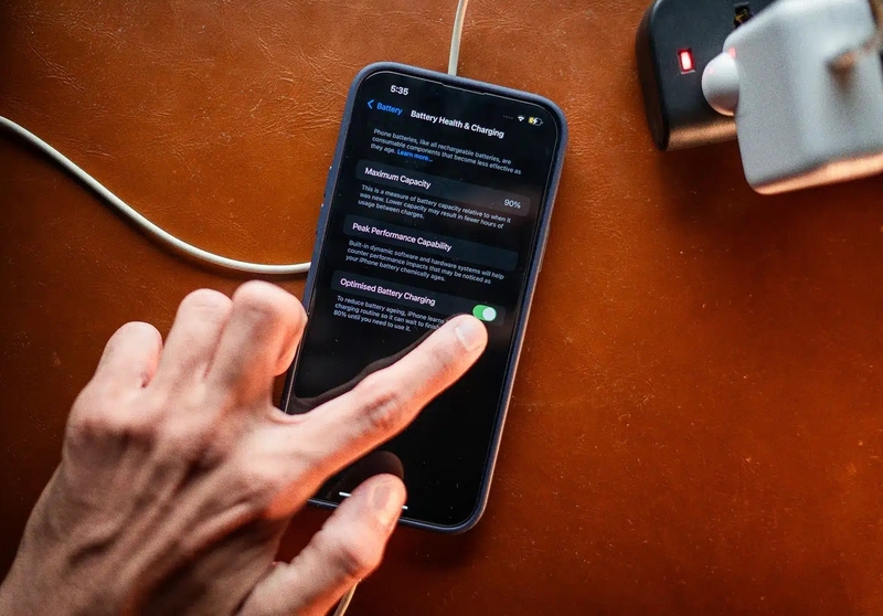 Sạc pin được tối ưu hóa trên iPhone ảnh 1