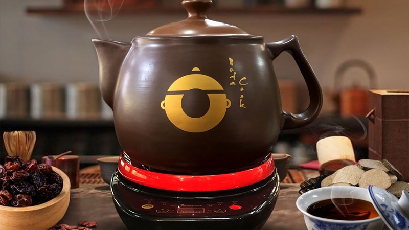 Sử dụng ấm điện sắc thuốc tiện lợi và hiệu quả tốt