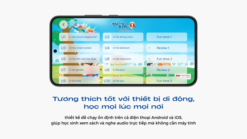 Tương thích tốt với thiết bị di động, học mọi lúc mọi nơi
