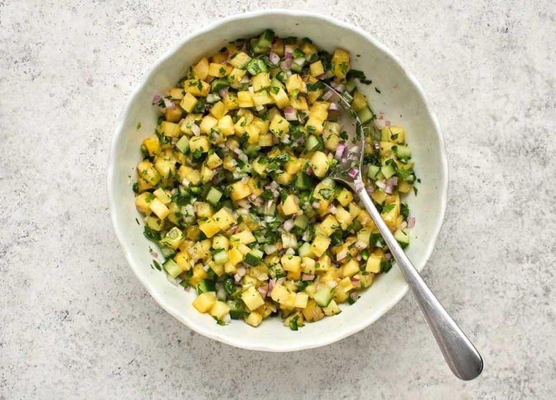 Salad bơ dứa - 04